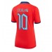 England Raheem Sterling #10 Replika Borta matchkläder Dam VM 2022 Korta ärmar